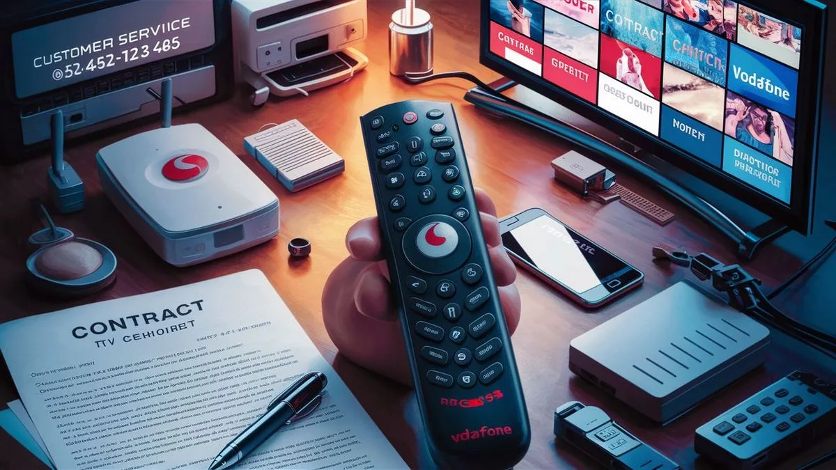 Cerere reziliere contract Vodafone TV